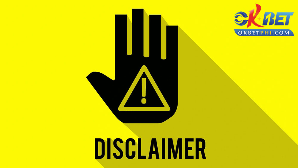 Disclaimer-okbet